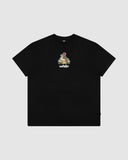 WNDRR BIKER BOX FIT TEE - BLACK