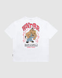 WNDRR BAR and GRILL BOX FIT TEE - White