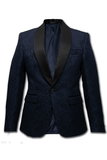VARCE 2056 Leonardo Brocade Slim Fit Dinner Jacket