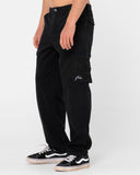 RUSTY Sheetya Loose Fit Cargo Pant - Black