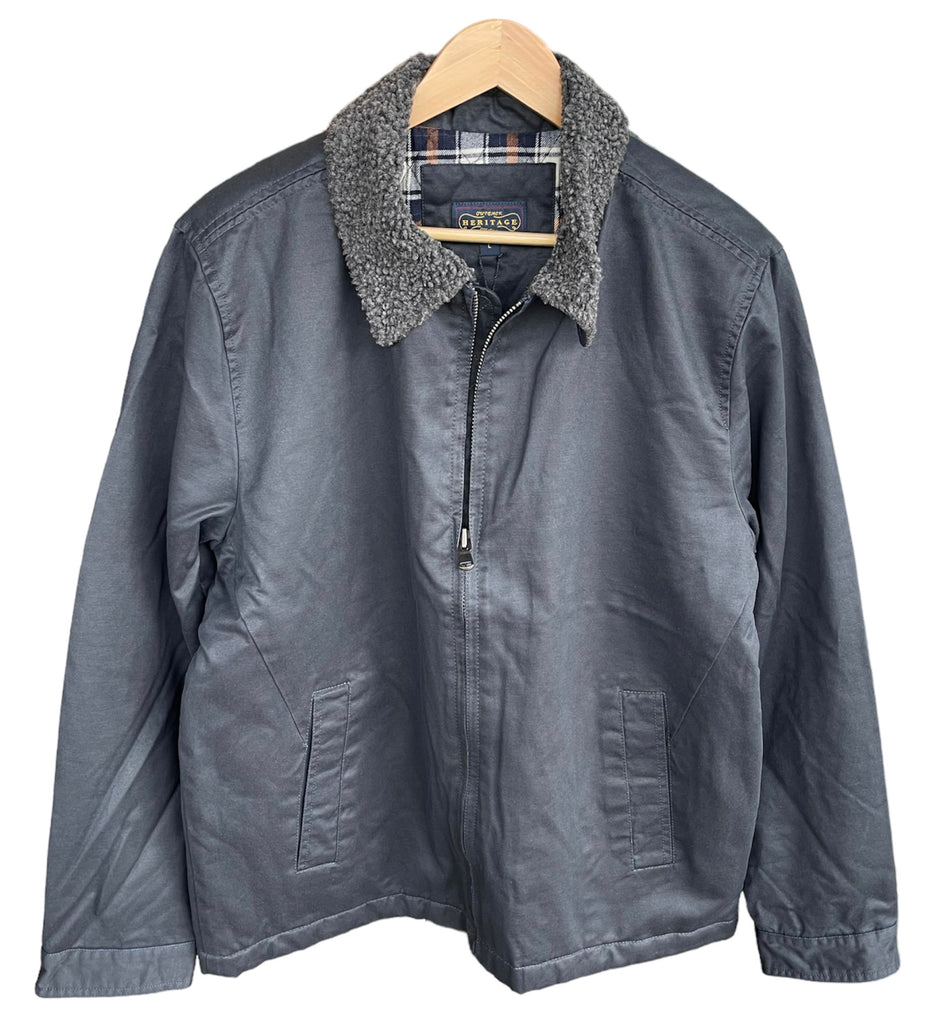 OUTBACK HERITAGE T36323 OILSKIN JACKET Indigo EMale Store