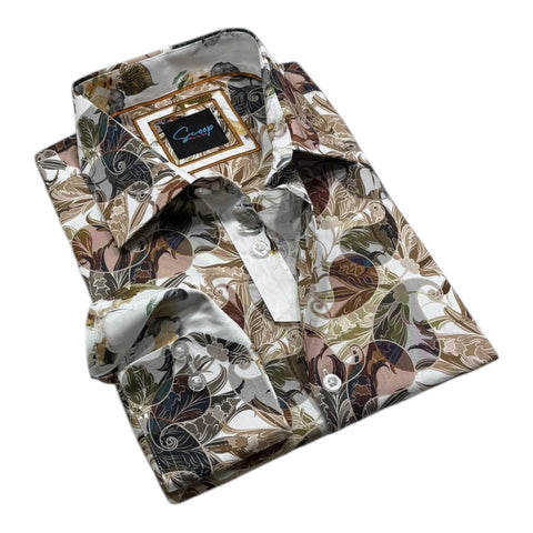 SCOOP Russell L/S Shirt - Earth