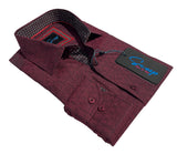 SCOOP Hail 01510 L/S Shirt - Wine