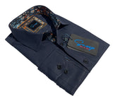 SCOOP Zain 01510 L/S Shirt - Midnight