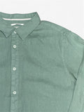 JAMES HARPER JHS725 L/S Linen Shirt - Sage