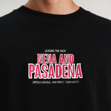 NENA AND PASADENA Player Loopback Raptor Tee - Anthracite Black