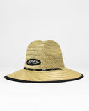 RUSTY Boony Premium Straw Hat - Black