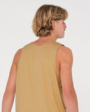 RUSTY Vital Graphic Tank - Khaki