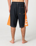 RUSTY Carnage 24" Baggy Boardshort - Black