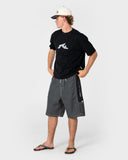 RUSTY Orbit Cord Six Panel Cap - Carbon
