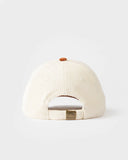 RUSTY Orbit Cord Six Panel Cap - Tobacco