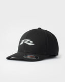 RUSTY Revolve Flexfit Cap - Black