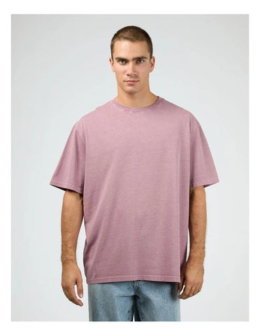 SILENT THEORY 40X0194 ESSENTIAL FIT TEE - Purple