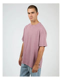 SILENT THEORY 40X0194 ESSENTIAL FIT TEE - Purple