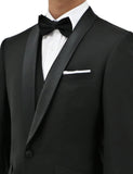 DANIEL HECHTER Manta 106 Black Wool Dinner Jacket