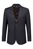 UBERSTONE TROY F262 SKINNY FIT Jacket - Charcoal