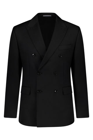 CAMBRIDGE OSSA FYF001 DOUBLE BREASTED JACKET - Black