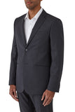 UBERSTONE TROY F262 SKINNY FIT Jacket - Charcoal