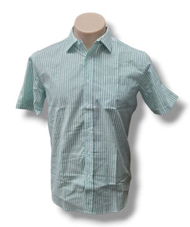 Bridgeport B2510 Short Sleeve Woven Shirt - Mint