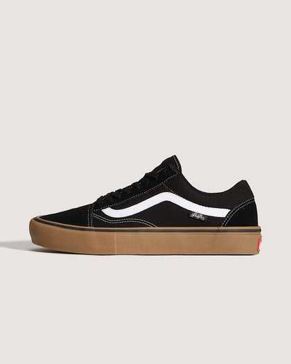 VANS Skate Old Skool Shoes - Black/Gum/White