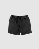 WNDRR OFFEND BEACH SHORT - Washed Black