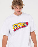 RUSTY Road House Tee - Ecru Marle