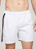 TOMMY HILFIGER UM0UM03213 Drawstring Tape Swim Shorts - White