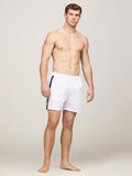 TOMMY HILFIGER UM0UM03213 Drawstring Tape Swim Shorts - White