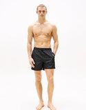 TOMMY HILFIGER UM0UM03258 Original Logo Mid Length Swim Shorts - Black