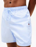 TOMMY HILFIGER UM0UM03258 Original Logo Mid Length Swim Shorts - Sweet Blue