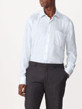 VAN HEUSEN VSS47B_R Plain Dobby Shirt - White
