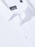 VAN HEUSEN VFLM81U_R Dobby Textured L/S Business Shirt - White