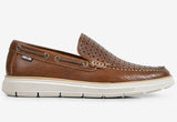 FERRACINI Valen Leather Slip On Loafer - Tan