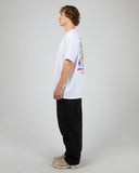 WNDRR SPONSORED BOX FIT TEE - White
