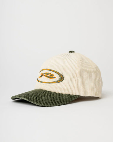 RUSTY Orbit Cord Six Panel Cap - Shadow Army