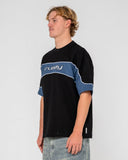RUSTY Kinetic Short Sleeve Heavy Tee - Black