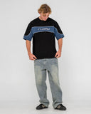 RUSTY Kinetic Short Sleeve Heavy Tee - Black