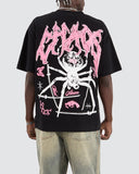 KISS CHACEY Katana Street Tee - Jet Black