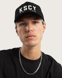 KISS CHACEY Acrus Snapback Cap - Jet Black