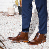 JULIUS MARLOW Skittle Lace Up Boot - Brown