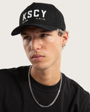 KISS CHACEY Acrus Snapback Cap - Jet Black