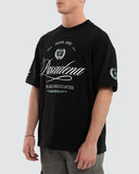 NENA AND PASADENA Drive Loopback Raptor Tee - Jet Black