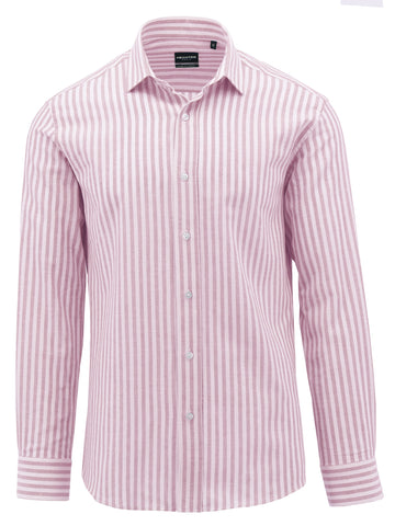 DANIEL HECHTER S24DC692-46 SEL LS Stripe Shirt - Pink