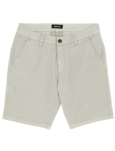 BOSTON Finley Cotton Stretch Chino Shorts - Stone