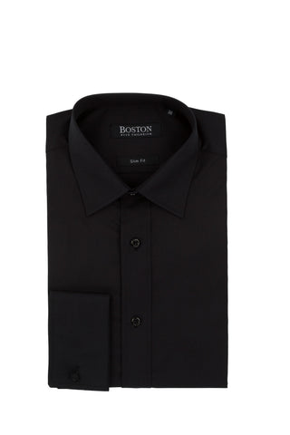 BOSTON ST5WT Liberty French L/S Shirt - Black