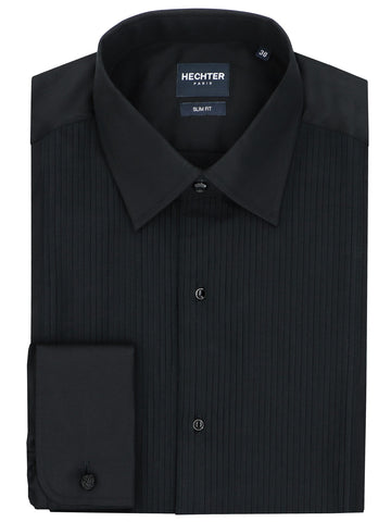 DANIEL HECHTER ST5WTDSF DINNER SHIRT FRILL - Black