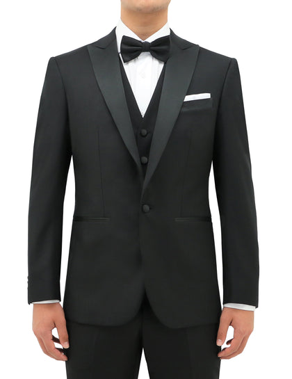 DANIEL HECHTER Jason 106 Black Wool Dinner Jacket