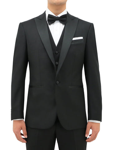 DANIEL HECHTER Jason 106 Black Wool Dinner Jacket