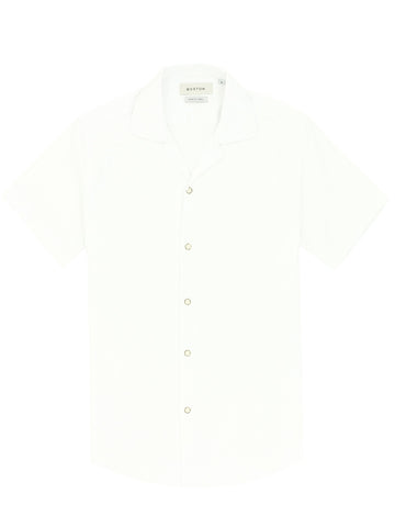 BOSTON JAMES S25BC681J-10 S/S SHIRT - White