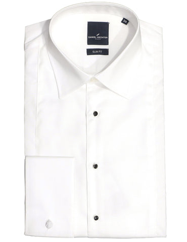 DANIEL HECHTER ST5WTR ROMEO DINNER SHIRT FRILL - White